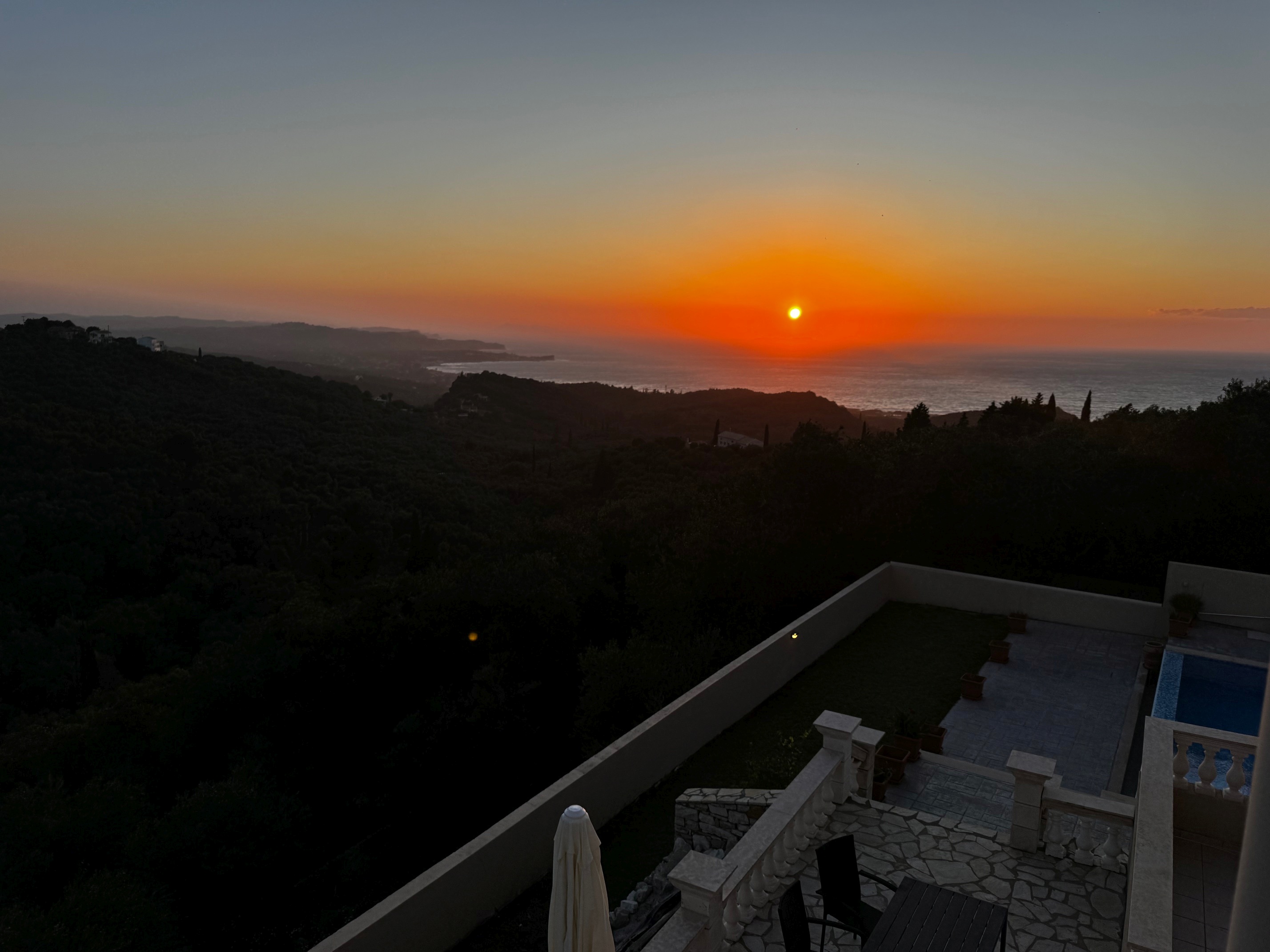 Beautiful Corfu landscape